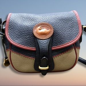 Vintage Dooney & Bourke Rare Teton Shoulder Bag